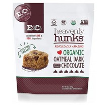 Ecs Heavenly 헝크 오트밀 쿠키 다크 초콜릿 624G Aa14495 세계적 톱상품 해외 직구상품, 1팩