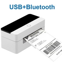 바코드 라벨 프린터 운송장 택배 감열 네임스티커 프린터최신 휴대용 데스크탑 감열 배송 라벨 프린터 와이, 03 463BL_04 영국 플러그