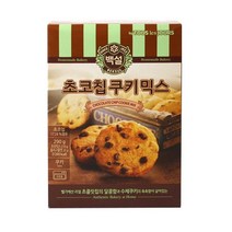 CJ백설 초코칩쿠키믹스290g/호떡/머핀/핫케익/식빵/브라우니, 290g, 초코칩쿠키믹스290g