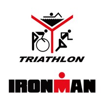 트라이애슬론 아이언맨 TRIATHLON IRONMAN 데칼, 1개, 선택-3화이트(소)