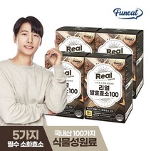 퍼니트 리얼 곡물 발효효소 복숭아맛 4박스 4개월분, 단품