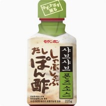 모란봉 샤브샤브 폰즈소스 225G, 1개, 단품
