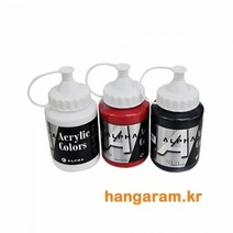 알파 아크릴 250ml 999(20) Black, 단품, 단품