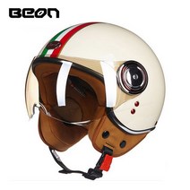 BEON 스쿠터헬멧 가벼운 베스파 헬멧 오픈페이스, Italy