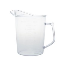계량컵 PC 플라스틱 컵 비커 주방 제빵 비이커 225ml 500ml 1L 2L 4L, 대(2000ml)