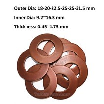 스프링 와셔 스텐 와샤 belleville 디스크 압축 스프링 접시 와셔 완충기 60si2mna 외부 직경 182022.5252831.5mm 두께 0.451.75mm, 20개, 18x9.2x1mm (a)
