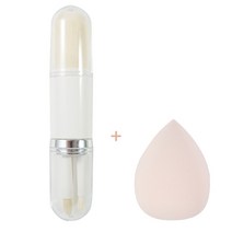 피카소브러쉬 쉐딩 눈화장 물광메이크업 4 in 1 메이크업 브러쉬 미용 도구 미니 아이 스킨 톤 개폐식 휴대용, [06] Set 1