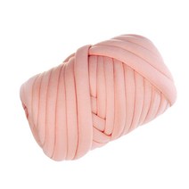 자이언트얀 1kg 빅얀 뜨개실 벨벳 점보얀 망고실, 베이직 라인, 피치 1kg