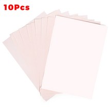 10 Sheets A4 Paper Sublimation Heat Transfer Print Ion on Fabric Clothes T-shirt for Inkjet Printer D