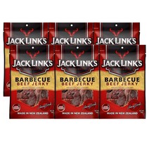 뉴질랜드 Jack Links Bbq Beef Jerky 잭링크스 Bbq Beef Jerky 50g 6팩