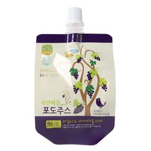 *본사판매* 자연마을 포도주스 착즙 과채 주스 유아음료 포도즙, 10개, 100ml