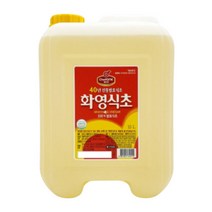백설 하얀설탕15kg 업소, 대상 쉐프원 화영 양조식초 15L, 1개