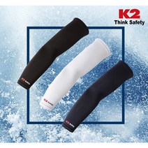 케이투 K2 세이프티 탁텔 쿨토시 탁텔소재 냉감 팔토시 IUS17904, 블랙, FREE (One Size)