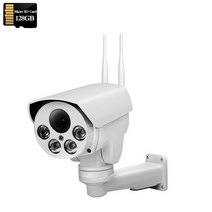열화상카메라 적외선카메라 적외선 무선 보안 IP 와이파이 PTZ 자동 줌 SD 카드 사람 감지 IR Sonyimx335 HD 3G 4G SIM, 없음, 66.5MP-4G(M-AO)-128GB - EU 플러그