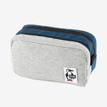 가방팝 첨스 2룸 파우치 SN_H-Gray/Basic NavyCH60-2925