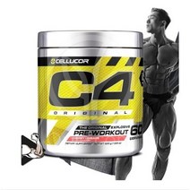 Cellucor 2개 C4 부스터 오리지널 헬스 프리워크아웃 체리 라임에이드 60 서빙 390 g, 390g
