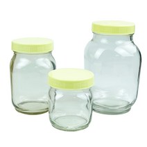 국산 유리 꿀병 꿀용기 600g 1.2kg 2.4kg (한박스), 600g_15개(1박스)