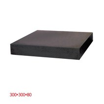 정우 석정반 (자체검사품 0급) 300X300x80mm 마그네틱베이스 정우 돌판 정밀석정반 석정반 4571375, 1