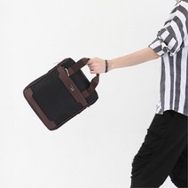 기념일선물 고급 남성 스퀘어크로스백 캠퍼스룩 빅스타일 출근룩 직장인가방 댄디코디