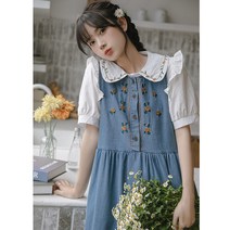 여름 데님 원피스S00424
