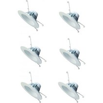 T62 / 상업용 전기 12 7cm 또는 15 2cm LED 스마트 매입형 지그비 다운라이트(6팩), 6