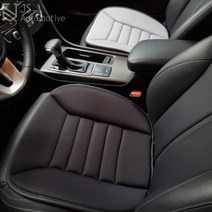 JS automotive 포드 익스플로러 사계절 메모리폼 논슬립 방석 시트 보호쿠션 에어매쉬 실내 인테리어 악세사리 편의용품, 블랙1P