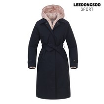 [이동수골프]데일리 골프웨어~깔끔하고 고급스런깔끔하고 고급스런 봄후드경량패딩 이중점퍼 활용도높은여성 트렌치격이 99000원F1AJP1510 N1