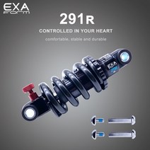 트렁크트림 쇼바 EXA Form리어 쇼크 업소버 291 R 조절식 서스펜션 스프링 KS 다운힐 MTB 자전거 125 150 1, 08 150mmx24x24850LBS, 1개