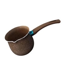 더치오븐 주물 삼각대 1pcs 따뜻한 에스프레소 우유 컵 라떼 냄비 모든 스토브에 무쇠, 검은색