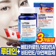 캐나다 빌베리 루테인 미니 눈이침침할때 눈건조 영양제 르테인 추출물 뉴테인 홈쇼핑 루테인 베타카로틴 비타민A 비타민E 아연 아스타잔틴 루데인