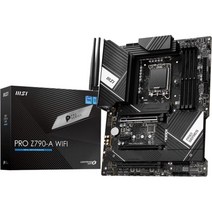 MSI PRO Z790-A WiFi ProSeries 마더보드 (12세대/13세대 인텔 프로세서 LGA 1700 DDR5 PCIe 5.0 M.2 2.5Gbps LAN U
