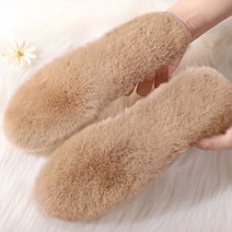 푹신한 남자 여자 기능성 운동화 구두 신발 털 양털 깔창