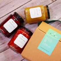 [와이비팩토리 수제청] 750g / 레몬청 딸기청 베리청 레몬베리청 과일청 레몬티 레몬차 선물세트 답례품, 선물세트_550g 2입(레몬/레몬)