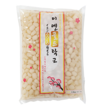 도매 업소용 이엔푸드 이엔골드 락교 2.4kg 6봉 락교파우치