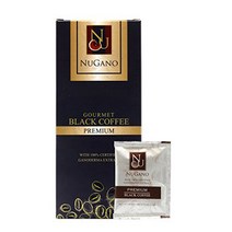 １ Box Nugano Gourmet Black Coffee Ganoderma Lucidum + 1 Sachet Gano Excel Classic + 1 Sachet Organo