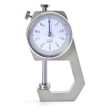 도막측정기 금속 다이얼 두께 게이지 가죽 종이 측정기 1 개 010mm 020mm Flim jauge d39epaisseur, [03] A2 020MM Flat, A2 020MM Flat