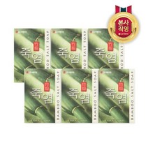 LG 생활건강 죽염 비누 100G 3입 x 2개, 1세트