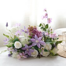 조화센터피스 - 크레센트 바이올렛, 단품