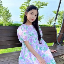 로엠걸즈@@ 데일리+후라이스 +빅 플라워 원피스