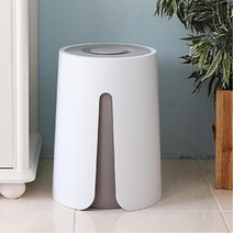 압축쓰레기통 종량제규격 10L 20L 휴지통, 네이비, 네이비 20L