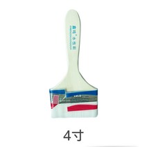 페인트솔 털브러쉬 나무자루 브러시 프리미엄 경모 완상 먼지 돼지털 갈기솔 4792993085, 1, 4인치