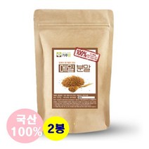 메밀가루 100% 국산 생메밀 분말 200g 메밀국수 메밀전병 만들기 메밀 수제비 모밀국수 매밀, 200gX2봉
