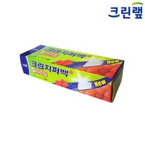 크린랩 슬라이딩지퍼백 21X19 1박스30개(CR093), 1박스