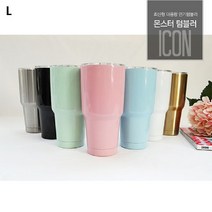 일음쇼핑^*n몬스터 텀블러 스텐 선물용 스테인레스 심플 보온 단체 보냉 답례품 사무실일음medi*^, ab*^*선택있슴파스텔민트