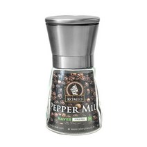 카페로메오 스테인레스 프리미엄 후추 그라인더 180ml, 프리미엄(오리지널), 1개