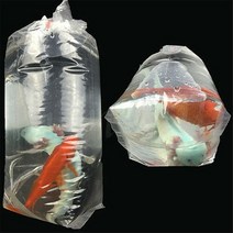 어항 수족관 열대어 애완용 수족관 호흡 가방 10pcs 브리더 가방 운송 longlife 물고기 새우, 14x40cm