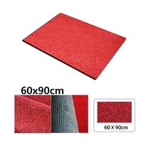 눈빗물 흙먼지 방지 출입구 발매트 60X90cm 로비 건물 깔판 신발털이 매장, 1개, 레드 60X90cm