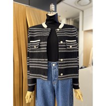 ab.fz 스트라이프 배색 니트 가디건 ABXX1HY40A1 US