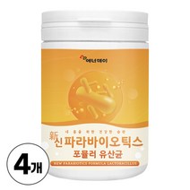 유산균사균체 분말 가루 김치유산균 락토바실러스 플란타룸 함유 신파라바이오틱스 포스틱바이오틱스, 230g, 230g, 4개