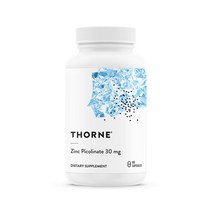 쏜리서치 아연 피콜리네이트 30mg 60캡슐 x 2병 Thorne Zinc Picolinate 30mg, 단품, 단품